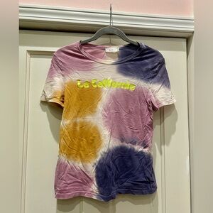 A.L.C. Multicolor Tie-Dye T-Shirt